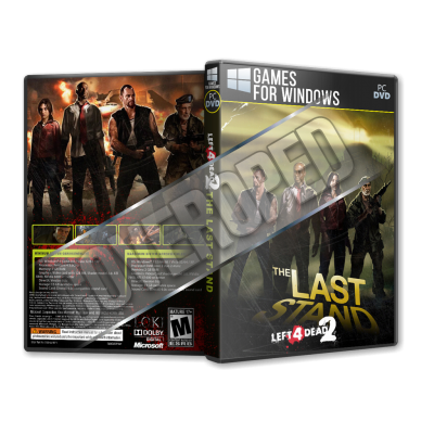 Left 4 Dead 2 The Last Stand Pc Game Cover Tasarımı